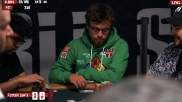 Romain Lewis reprend le flambeau
