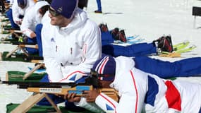 Séance de biathlon prévue pour le deuxième jour des Bleus en Savoie.