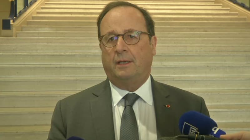François Hollande le 27 novembre 2019