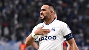 Dimitri Payet avec l'OM lors d'un match de Ligue 1 en mai 2023