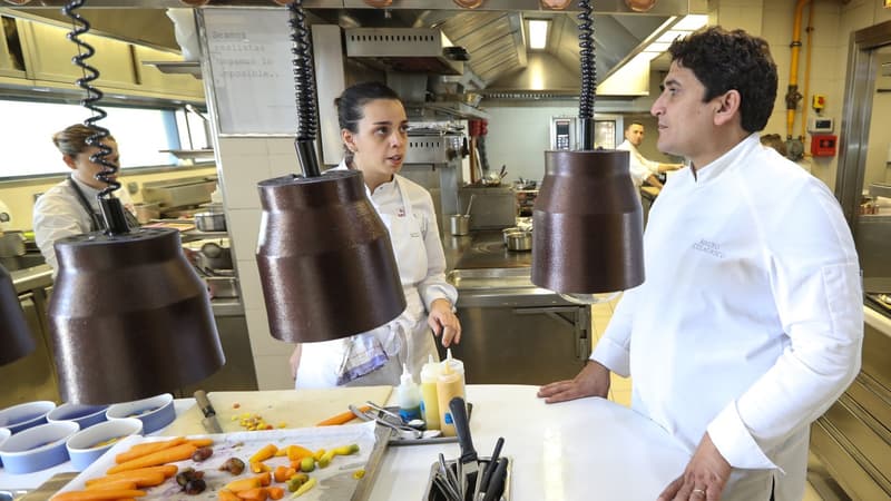 Le chef Mauro Colagreco au Mirazur, élu meilleur restaurant du monde 