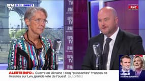Elisabeth Borne: "Je suis concentrée sur la réélection d'Emmanuel Macron, c'est un moment crucial pour notre pays"