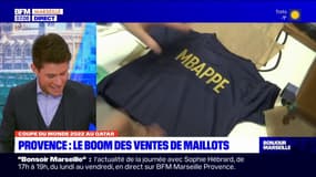 Bouches-du-Rhône: le boom des ventes de maillots de l'équipe de France de football