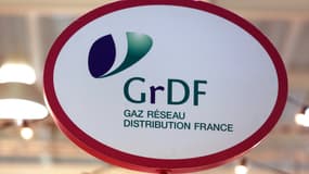Le logo GRDF (photo d'illustration)