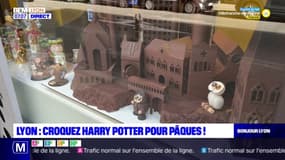 Pâques: des créations chocolatées autour de l'univers d'Harry Potter 