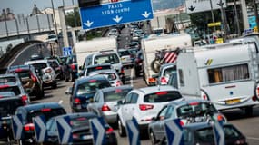 Lundi matin, Bison futé  comptabilisait 158km de bouchons cumulés en Ile-de-France.