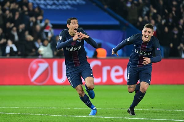 L'explosion de joie de Di Maria et Verratti