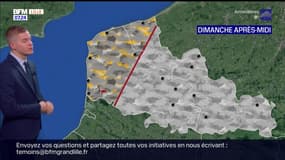 Météo Nord-Pas-de-Calais: des averses pour ce dimanche, jusqu'à 13°C à Dunkerque et 12°C à Lille