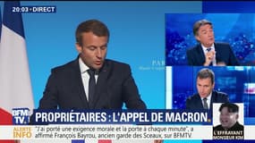Baisse des APL: Macron appelle les propriétaires à baisser les loyers de 5 euros