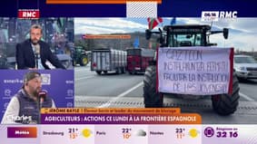 Agriculteurs : Actions ce lundi à la frontières espagnole