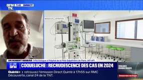 Coqueluche: "La meilleure prévention pour cette maladie c'est la vaccination", rappelle Robert Sebbag (Infectiologue)