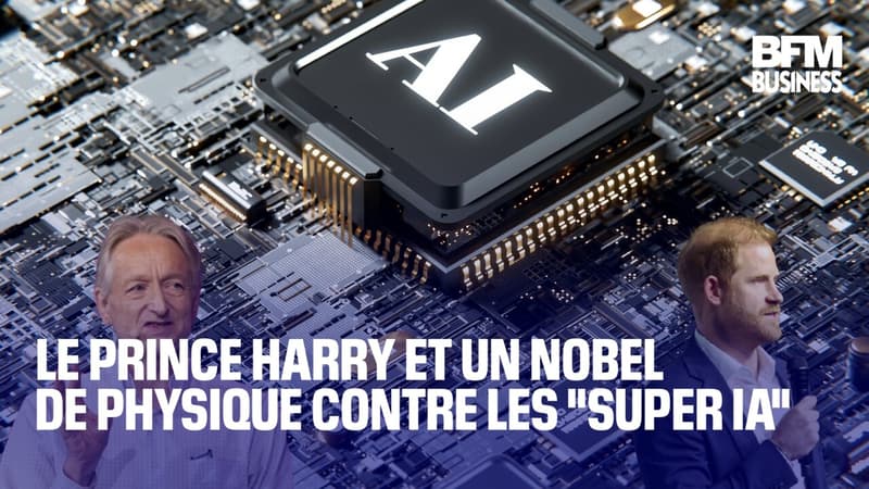 Le prince Harry et un Nobel de physique contre les "super IA"