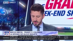 Équipe de France :Lles débuts de Ben Yedder et Hernandez contre la Colombie jugés