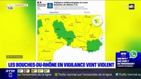 Bouches-du-Rhône: le département en vigilance jaune vent violent, les parcs fermés à Marseille