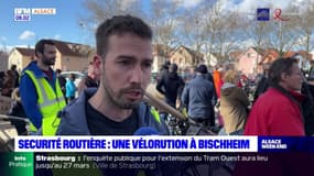 Bas-Rhin: une vélorution à Bischheim