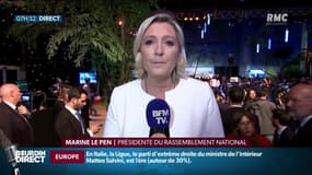 Marine Le Pen demande "la dissolution de l'Assemblée nationale" et la mise en place de la proportionnelle 