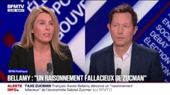 Taxe Zucman: il faut "sortir de ce délire qui consiste à faire croire que les riches ne paient pas en France", déclare François-Xavier Bellamy, vice-président délégué des Républicains