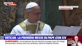 Le pape Léon XIV célèbre sa première messe au Vatican