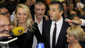 Marion Maréchal-Le Pen a félicité Laurent Lopez qui a remporté dimanche l'élection cantonale partielle de Brignoles avec 53,9% des voix.