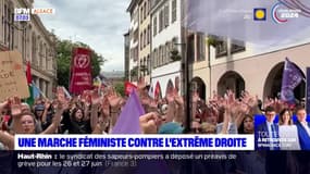 Strasbourg: une marche féministe contre l'extrême droite