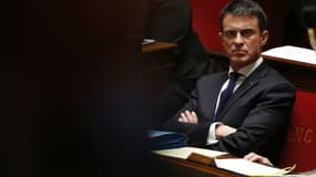 Le Premier ministre Manuel Valls à l'Assemblée nationale