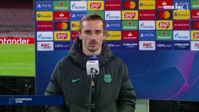 Antoine Griezmann au micro de RMC Sport après Barça-PSG