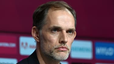 Thomas Tuchel lors de sa présentation comme nouveau coach du Bayern Munich, le 25 mars 2023.
