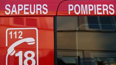 Un véhicule des pompiers à Villiers-le-Bel, le 31 décembre 2025. (Photo d'illustration)