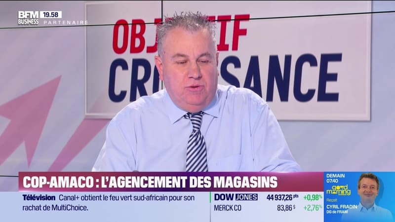 Pascal Bonetto (COP-AMACO) : COP-AMACO, l'agencement des magasins - 23/07