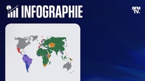 Les pays dans le monde qui reconnaissent ou non l'État Palestinien à la date du 10 avril 2025