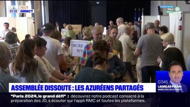 Dissolution de l'Assemblée nationale: les Azuréens partagés