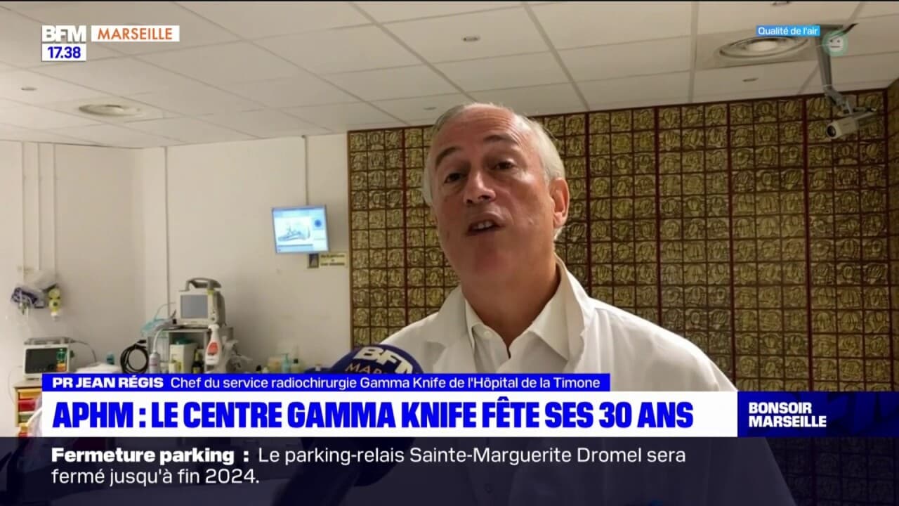 Marseille à l'hôpital de La Timone, le centre Gamma Knife fête ses 30 ans