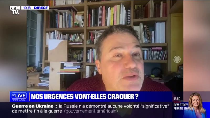 Patrick Pelloux: "On n'est pas au bord de la saturation, nous sommes totalement saturés" aux urgences