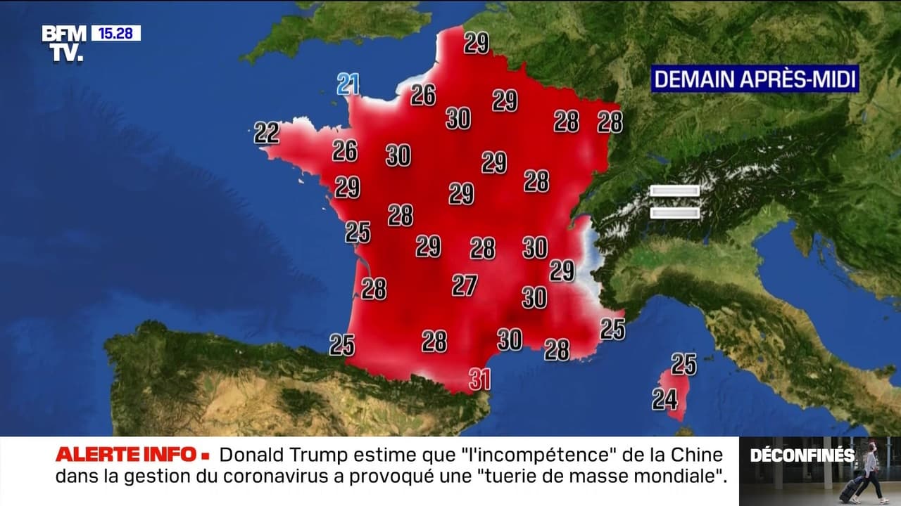 Prevision Meteo Pour Les Mois A Venir La météo pour ce jeudi 21 mai 2020