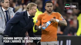 Mercato : Koeman impose une condition pour l’arrivée de Depay