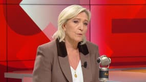 Marine Le Pen sur BFMTV-RMC le 6 mai 2024.