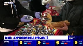 Lyon: les distributions d'aides alimentaires se multiplient depuis le début de la crise sanitaire