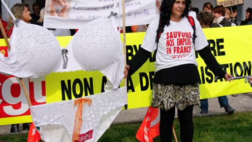 L'annonce de la fermeture de Lejaby avait provoqué la colère des salariés