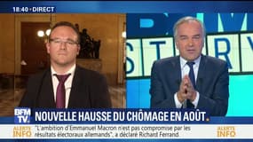 Chômage: "Les réformes structurelles ne sont pas engagées, les perspectives ne sont pas réjouissantes", Damien Abad