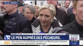"Ce n'était pas des militants FN hier." Marine Le Pen répond sur la critique d’une mise en scène à Whirlpool