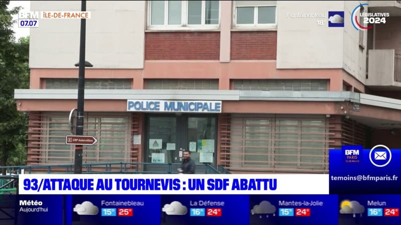 Aubervilliers: un homme sans-abri abattu par la police après une attaque au tournevis