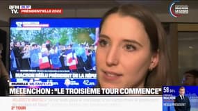 Présidentielle 2022: une victoire d'Emmanuel Macron au goût amer pour les militants LFI