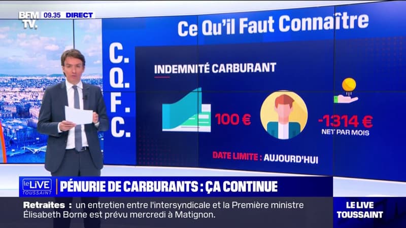 Comment percevoir l'indemnité carburant de 100¬ et qui peut la toucher ?