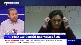 Jean-Rémi Girard (Syndicat National des Lycées et Collèges) sur les propos d'Amélie Oudéa-Castéra: "Les personnels de l'école publique se sont sentis violemment insultés"