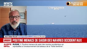 Vladimir Poutine menace de saisir des navires occidentaux en représailles à l'arraisonnement de bateaux soupçonnés d'appartenir à la "flotte fantôme" russe