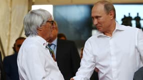 Bernie Ecclestone / Vladimir Poutine - 12.10.2014 