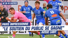 Stade Français 39-16 Castres: "Le soutien du public se gagne", coach Labit heureux 