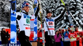 Jason Lamy-Chappuis et Sébastien Lacroix