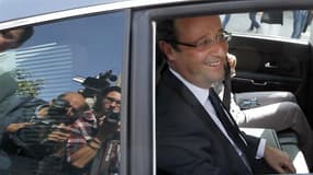 François Hollande vendredi à Tulle lors de ses "adieux" à la Corrèzea visite à Tulle, en Corrèze. Après la dense semaine de transition qui a suivi sa victoire électorale, François Hollande sera plongé dès mardi dans le bain présidentiel avec la nomination