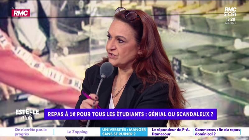 Repas à 1 euros pour tous les étudiants : "Il faudrait répondre de manière beaucoup plus ciblée à la précarité étudiante", estime Yaël Mellul